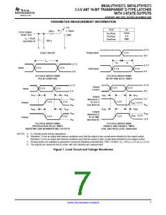 浏览型号SN74LVTH16373DLRG4的Datasheet PDF文件第7页