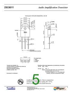 浏览型号2SC6011A的Datasheet PDF文件第5页