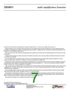 浏览型号2SC6011A的Datasheet PDF文件第7页