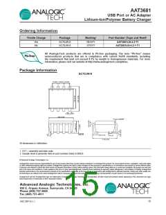 浏览型号AAT3681IJS-4.2-T1的Datasheet PDF文件第15页