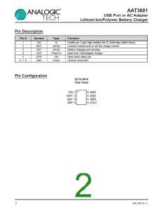 浏览型号AAT3681IJS-4.2-T1的Datasheet PDF文件第2页