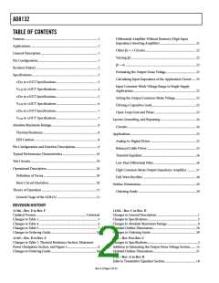 浏览型号AD8132ARMZ-REEL7的Datasheet PDF文件第2页