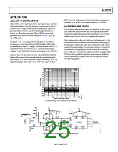 浏览型号AD8132ARMZ-REEL7的Datasheet PDF文件第25页