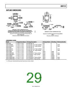 浏览型号AD8132ARMZ-REEL7的Datasheet PDF文件第29页