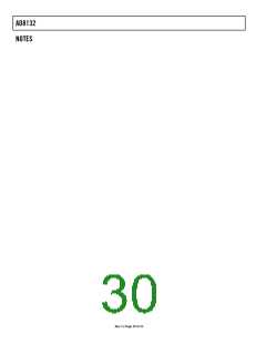 浏览型号AD8132ARMZ-REEL7的Datasheet PDF文件第30页