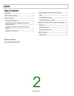 浏览型号AD8240YRMZ的Datasheet PDF文件第2页