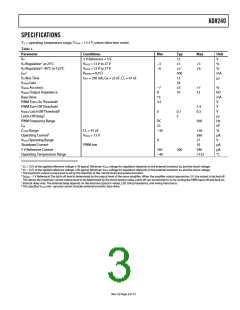 浏览型号AD8240YRMZ的Datasheet PDF文件第3页