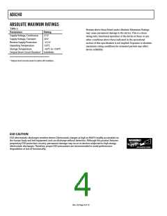 浏览型号AD8240YRMZ的Datasheet PDF文件第4页