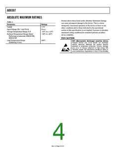 浏览型号AD8307ARZ的Datasheet PDF文件第4页