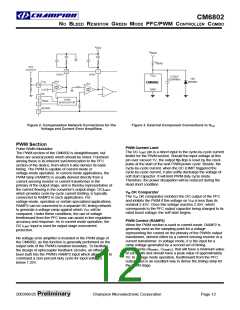 浏览型号CM6802的Datasheet PDF文件第12页