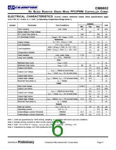 浏览型号CM6802的Datasheet PDF文件第6页