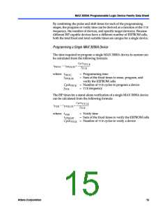 浏览型号EPM3256AQI208-10N的Datasheet PDF文件第15页