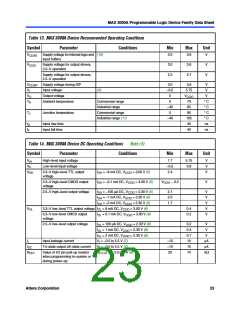 浏览型号EPM3064ATC100-7N的Datasheet PDF文件第23页