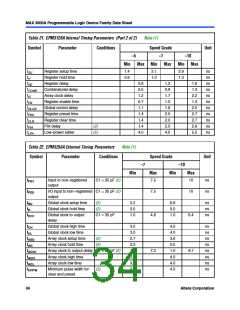 浏览型号EPM3064ATC100-7N的Datasheet PDF文件第34页