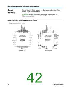 浏览型号EPM3064ATC100-7N的Datasheet PDF文件第42页