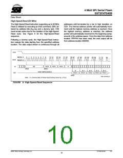 浏览型号SST25VF040B-50-4C-SAF的Datasheet PDF文件第10页