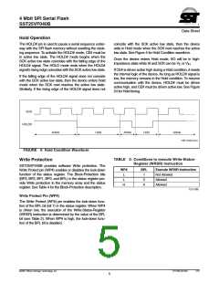 浏览型号SST25VF040B_07的Datasheet PDF文件第5页