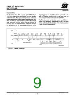 浏览型号SST25VF040B_07的Datasheet PDF文件第9页