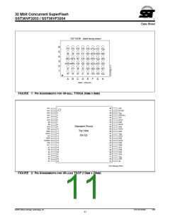 浏览型号SST36VF3204-70-4E-B3KE的Datasheet PDF文件第11页