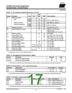 浏览型号SST36VF3204-70-4E-B3KE的Datasheet PDF文件第17页