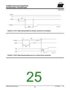 浏览型号SST36VF3204-70-4E-B3KE的Datasheet PDF文件第25页