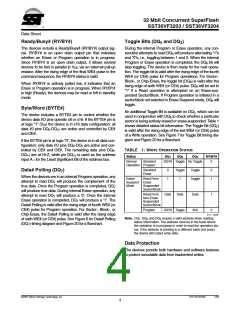 浏览型号SST36VF3204-70-4E-B3KE的Datasheet PDF文件第4页