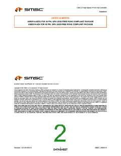 浏览型号USB2514AI-AEZG的Datasheet PDF文件第2页