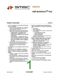 浏览型号USB2524_07的Datasheet PDF文件第1页