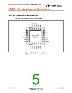 浏览型号USB3311-CP-TR的Datasheet PDF文件第5页