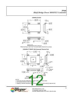 浏览型号A3946KLPTR-T的Datasheet PDF文件第12页