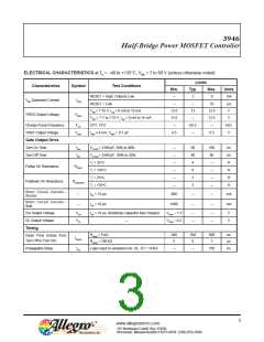 浏览型号A3946KLPTR-T的Datasheet PDF文件第3页