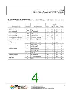浏览型号A3946KLPTR-T的Datasheet PDF文件第4页