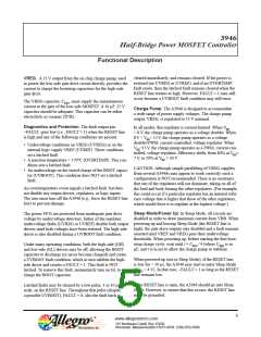 浏览型号A3946KLPTR-T的Datasheet PDF文件第5页