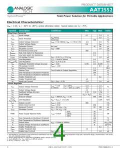 浏览型号AAT2552_08的Datasheet PDF文件第4页