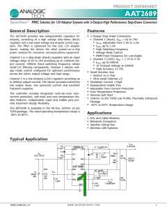 浏览型号AAT2689的Datasheet PDF文件第1页