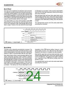 浏览型号IC42S16100-6TI的Datasheet PDF文件第24页