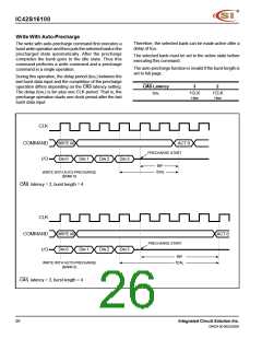 浏览型号IC42S16100-6TI的Datasheet PDF文件第26页