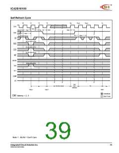 浏览型号IC42S16100-6TI的Datasheet PDF文件第39页
