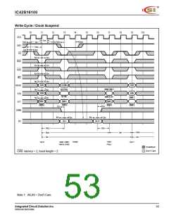 浏览型号IC42S16100-6TI的Datasheet PDF文件第53页