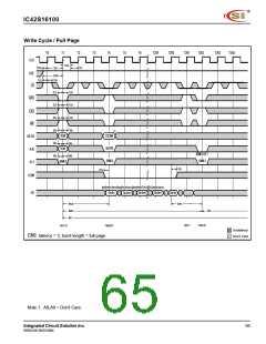 浏览型号IC42S16100-6TI的Datasheet PDF文件第65页