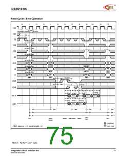浏览型号IC42S16100-6TI的Datasheet PDF文件第75页