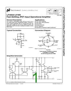 浏览型号LF400CH的Datasheet PDF文件第1页