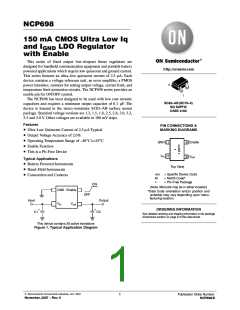 浏览型号NCP698SQ15T1G的Datasheet PDF文件第1页