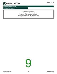 浏览型号SC4215ISTRT的Datasheet PDF文件第9页