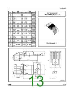 浏览型号TDA2052的Datasheet PDF文件第13页