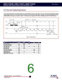 浏览型号AMIS-734512的Datasheet PDF文件第6页