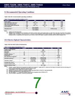 浏览型号AMIS-734512的Datasheet PDF文件第7页