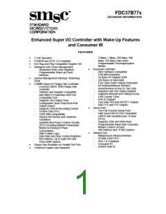 浏览型号FDC37B776的Datasheet PDF文件第1页