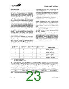 浏览型号HT46RU66的Datasheet PDF文件第23页