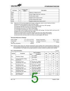 浏览型号HT46RU66的Datasheet PDF文件第5页